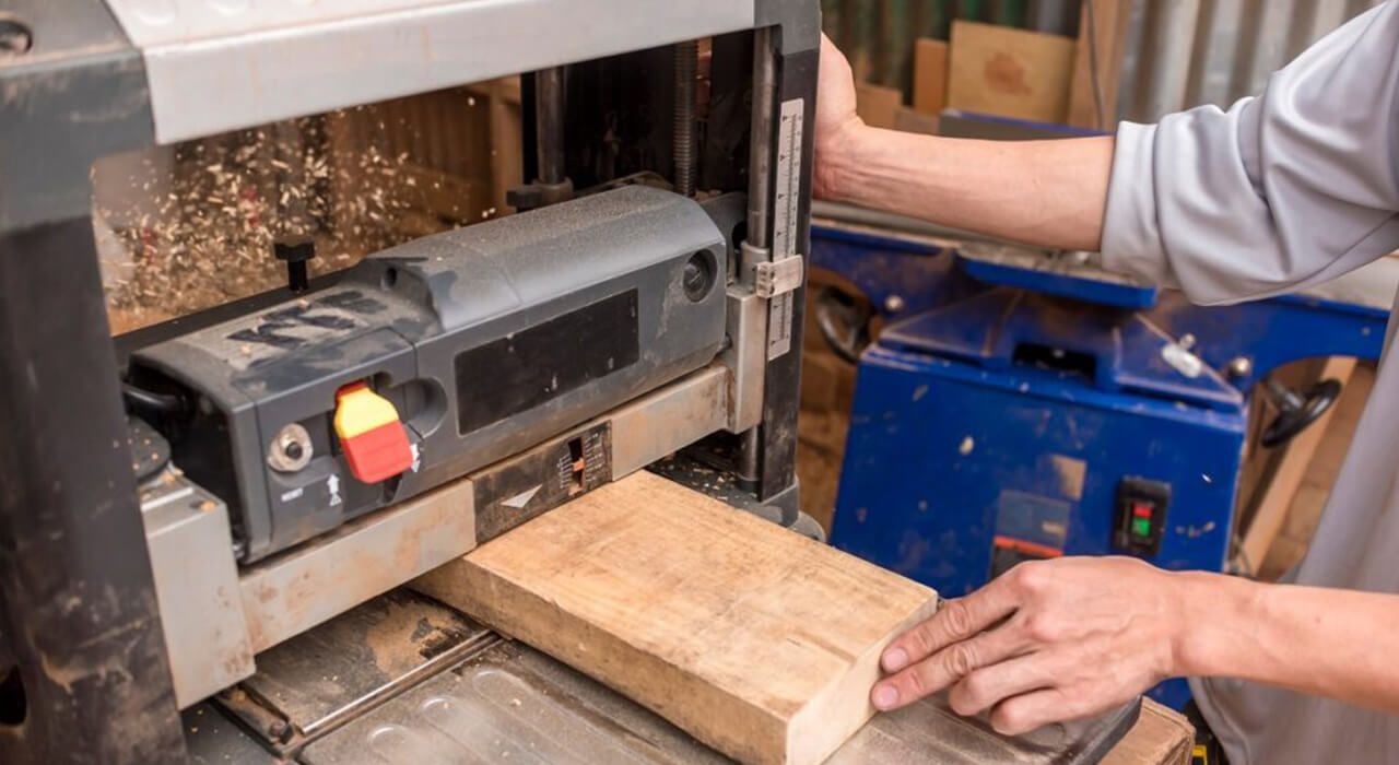 what does a wood planer do