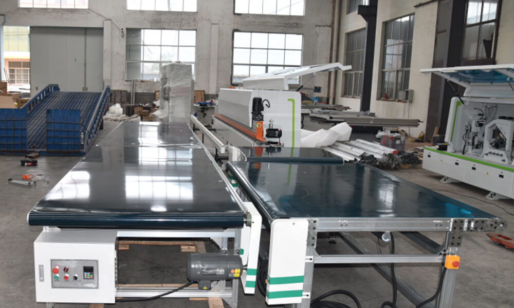 Edge banding machine return conveyor for sale