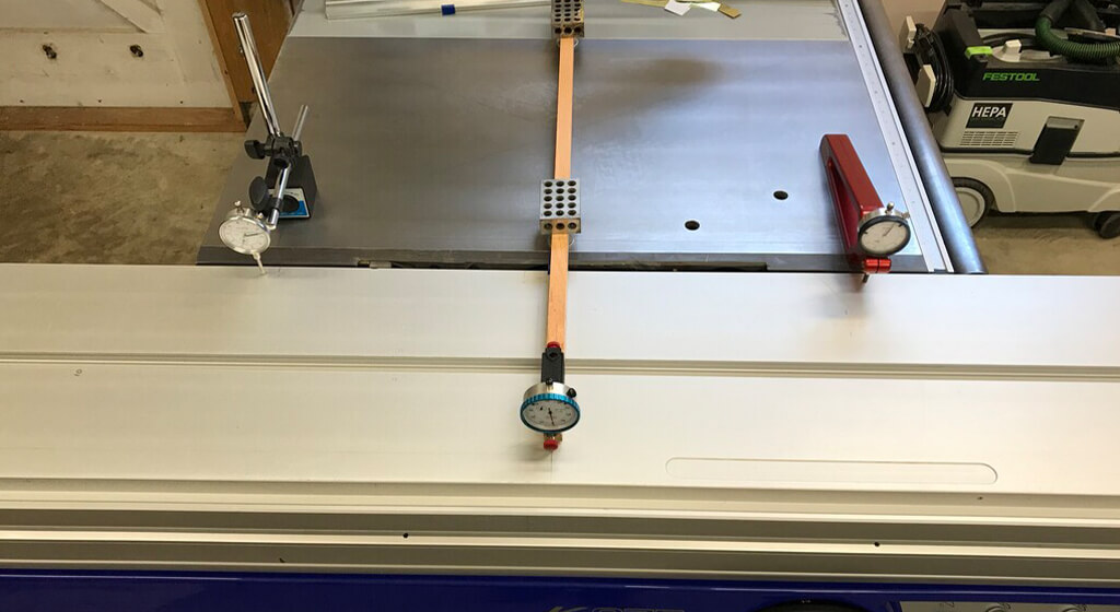 Master Sliding Table Alignment & Geometry