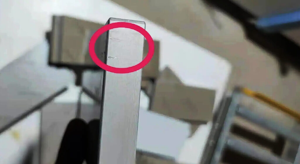 Indentations or Scratches on Edge Banding