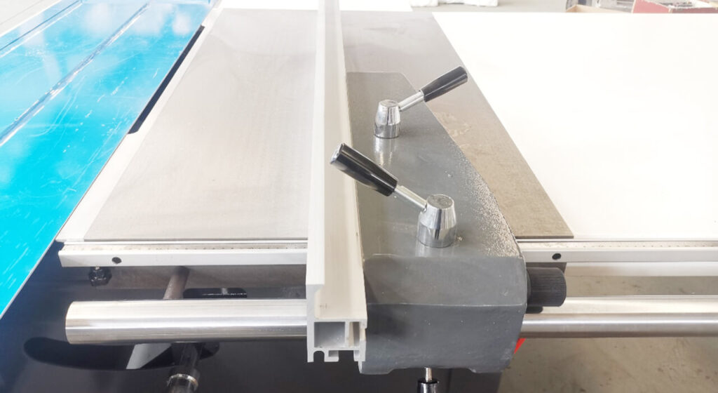 CNC Sliding Table Saw Rip Fence