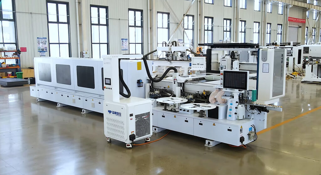 Blue Elephant E-80L Fully Automatic Laser Edge Banding Machine