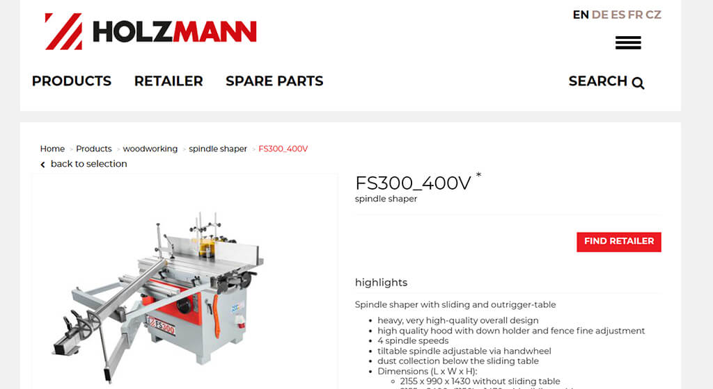 HOLZMANN FS300