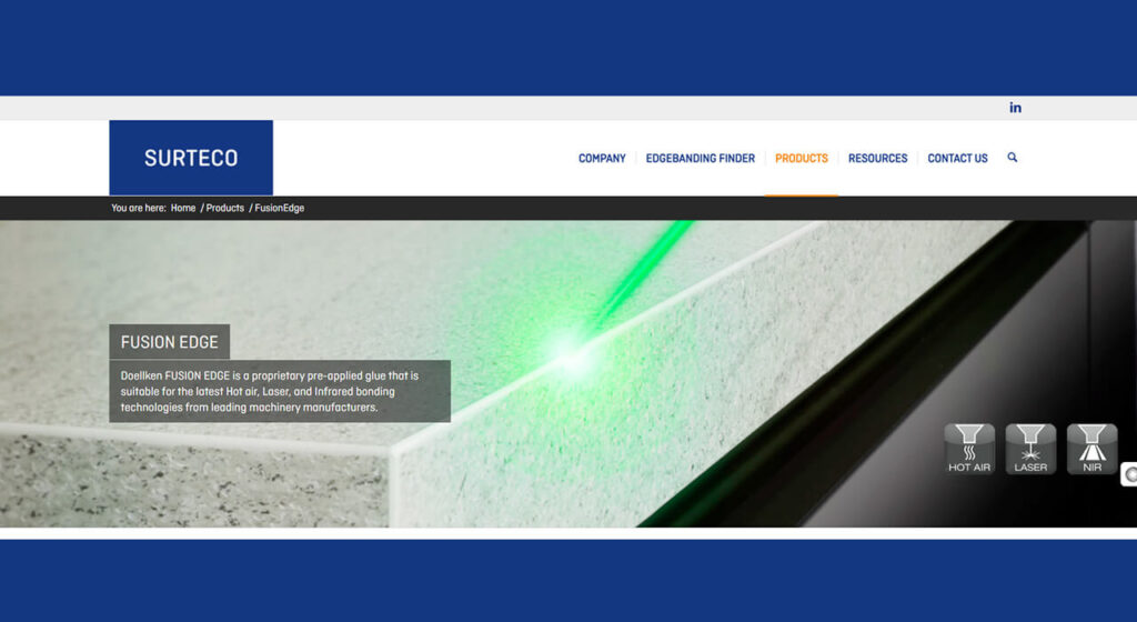 doellken laser edge banding tape