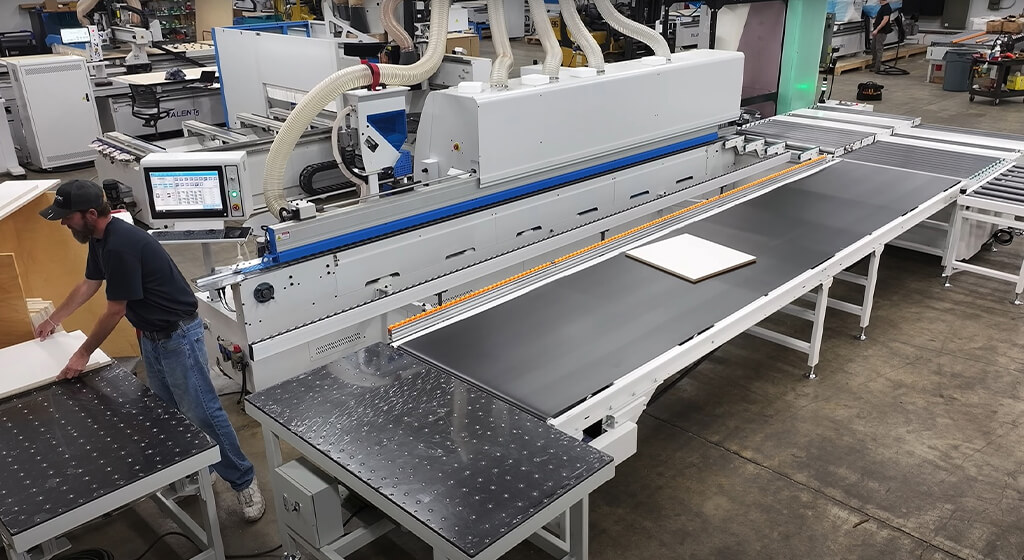 Is an Edgebander Return Conveyor Worth the Investment When Might the Investment Be Difficult to Justify