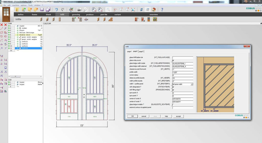 Door CAD software
