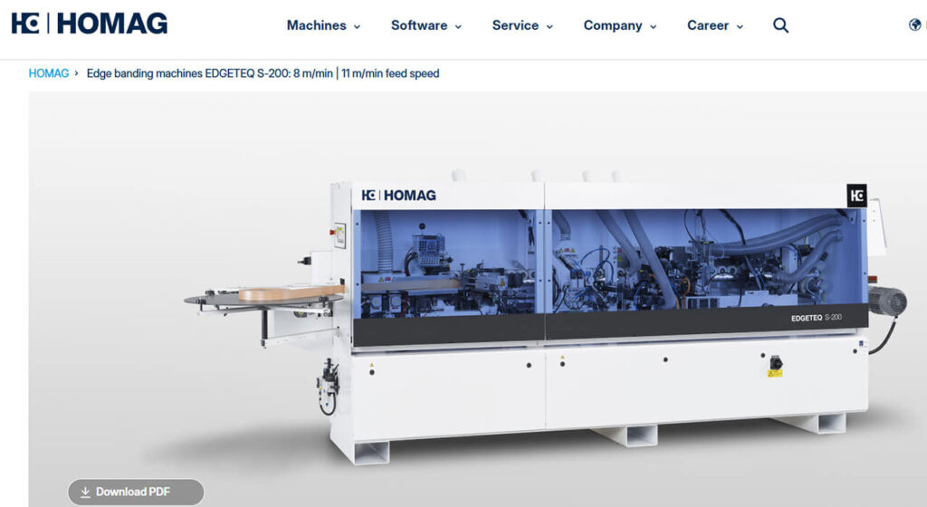 Homag EDGETEQ S-200
