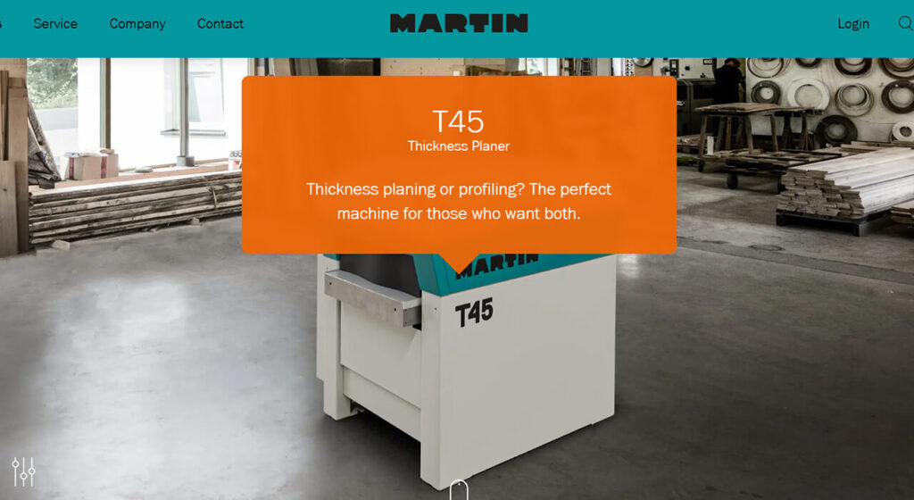 Martin T45 Thickness Planer