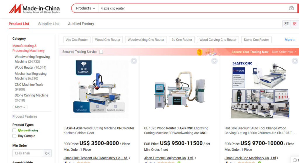 Wide Selection and Customization CNC Router