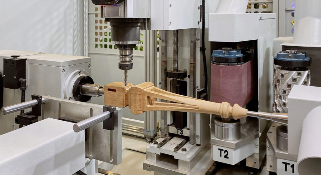 Bestin CNC Wood Lathe Machine