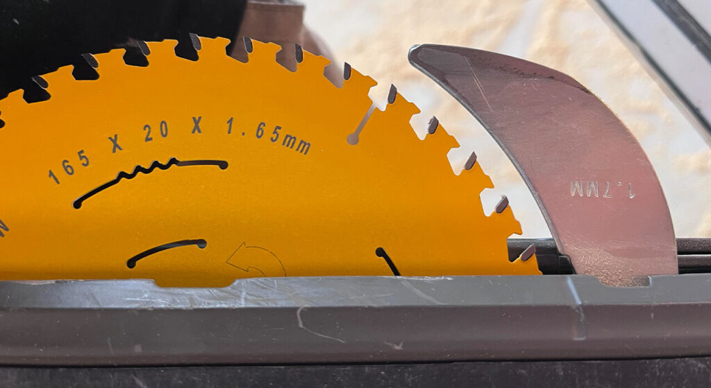 Bestin Panel Saw Riving Knife