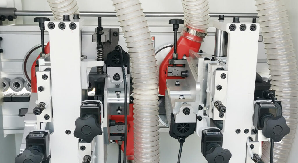 Industrial Edge Bander Machine Top and Bottom Trimming