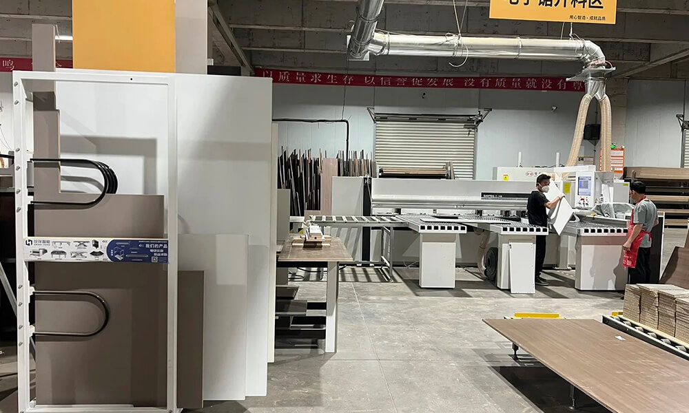 Panel Storage Rack For Edge Banding