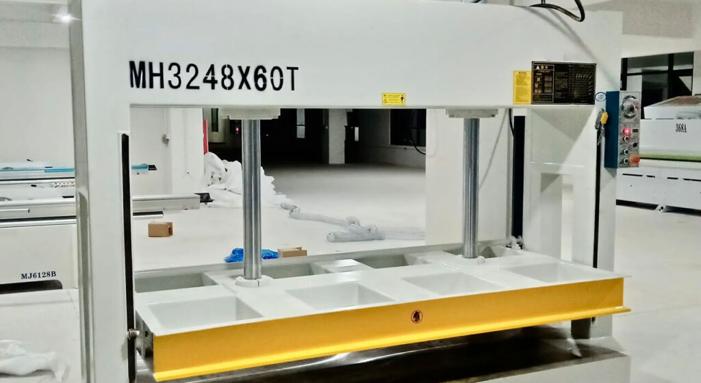 Veneer Press Structure