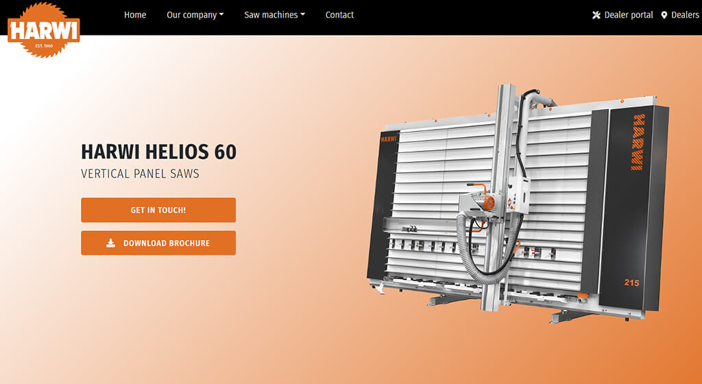 Harwi Helios 60 Vertical Panel Saw