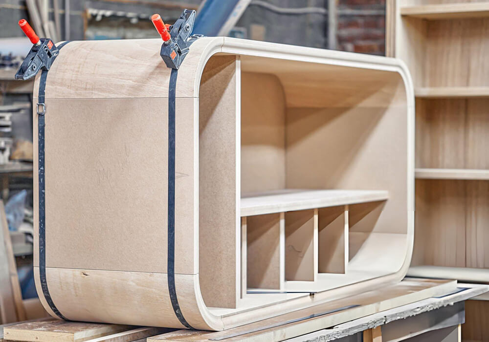 Edge Sanding Machine Furniture Manufacturing