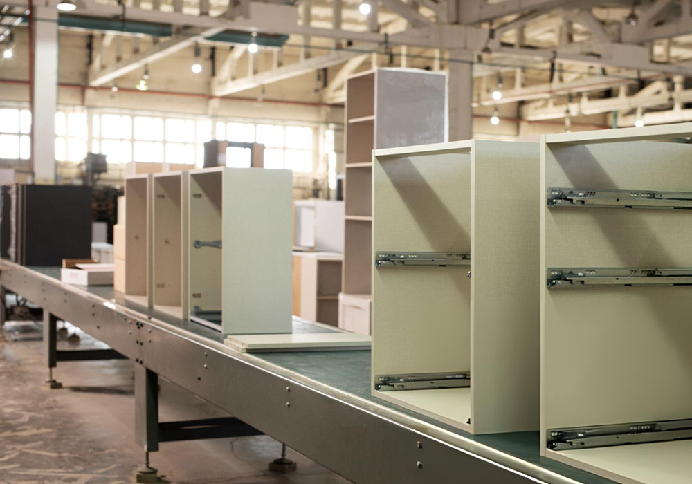 Wide Belt Sanding Machine Kitchen Cabinet