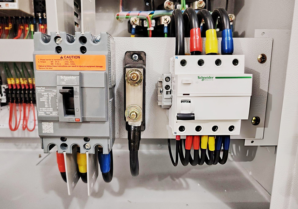 Wide Belt Sanding Machine electrical components