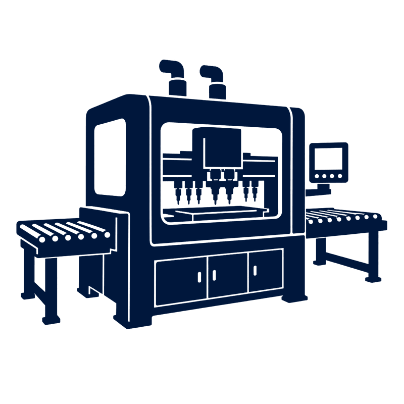 Woodworking Machine CNC Six Side Drilling Machine Icon