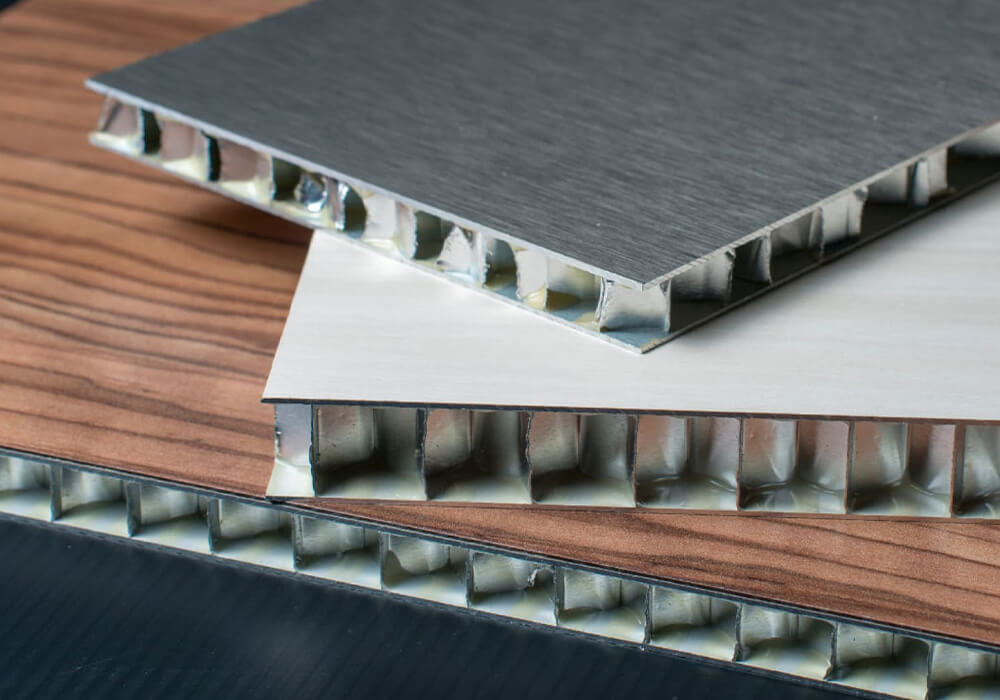 Automatic Edge Banding Machine honeycomb aluminum panels