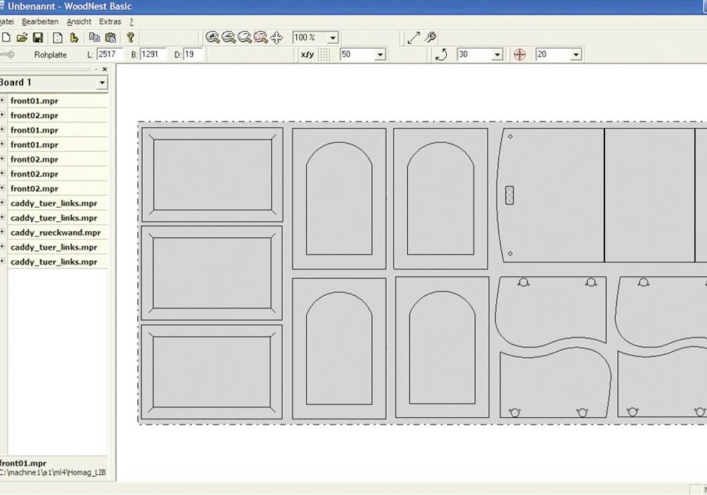 CNC Woodworking Solutions Digital Production Data