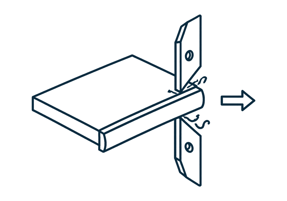 Edge Banding Solutions scraping