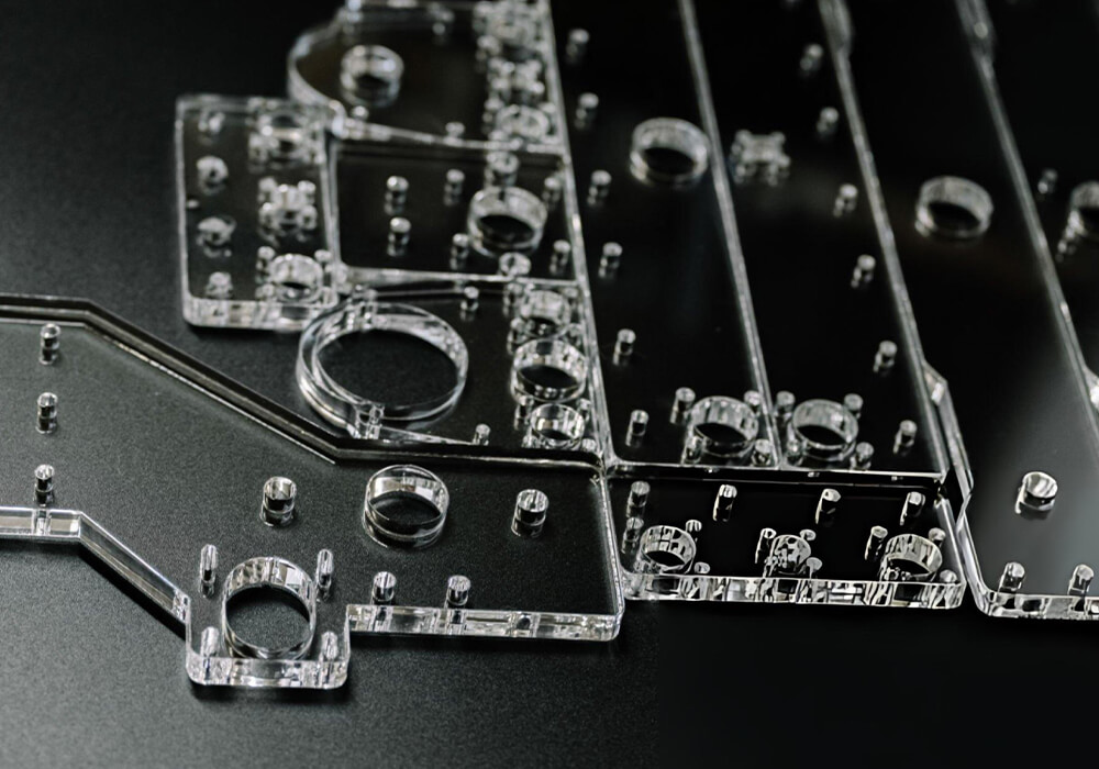 Vertical CNC Router Acrylic & Plastic Processing