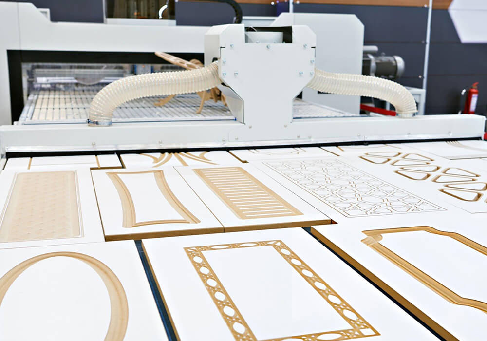 Wood Sanding Solutions CNC-Machined and Cabinet Door Preparation