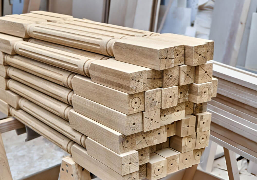Combination Woodworking Machine Stair and Architectural Wood Components
