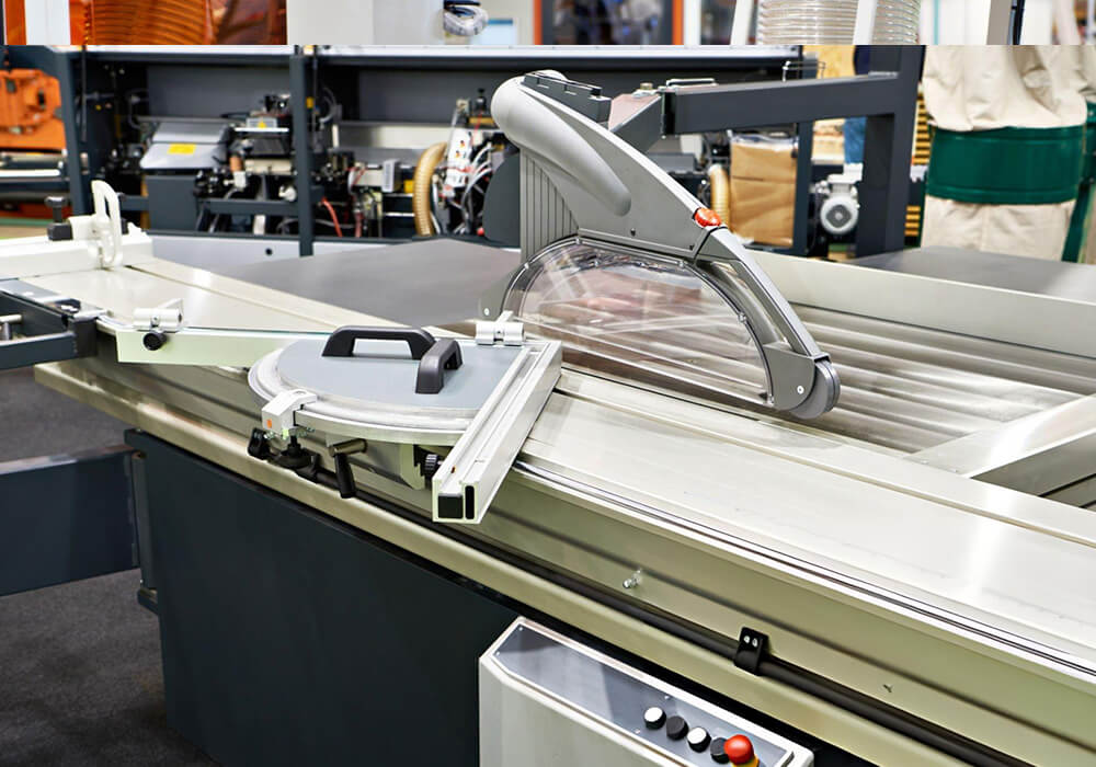 Dust Dollector Sliding Table Saws