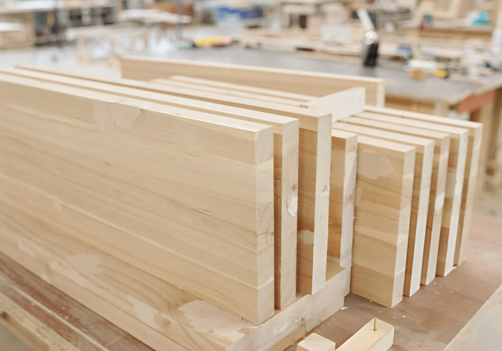 Thickness Planer Solid Wood Panel Production